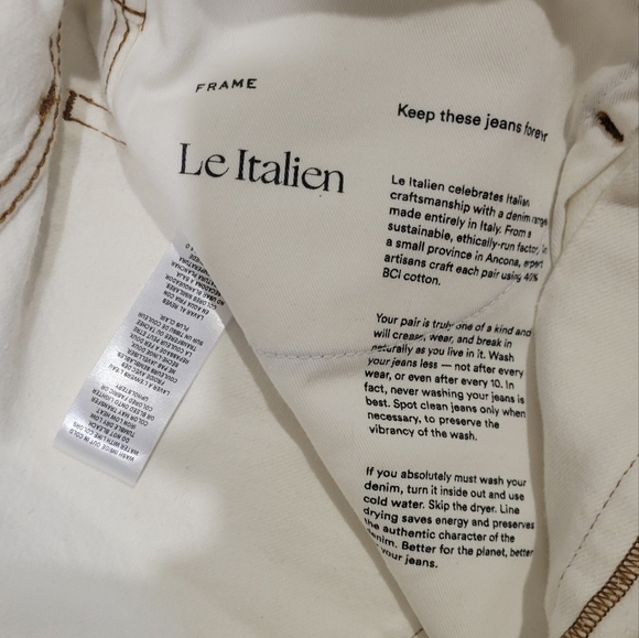 FRAME Le Italien Bermuda Denim Shorts SZ 29 - Picture 6 of 7